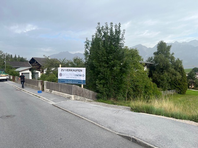 Wohnen in Toplage – Ortsrand Rinn, 6074 Rinn, Grundstück
